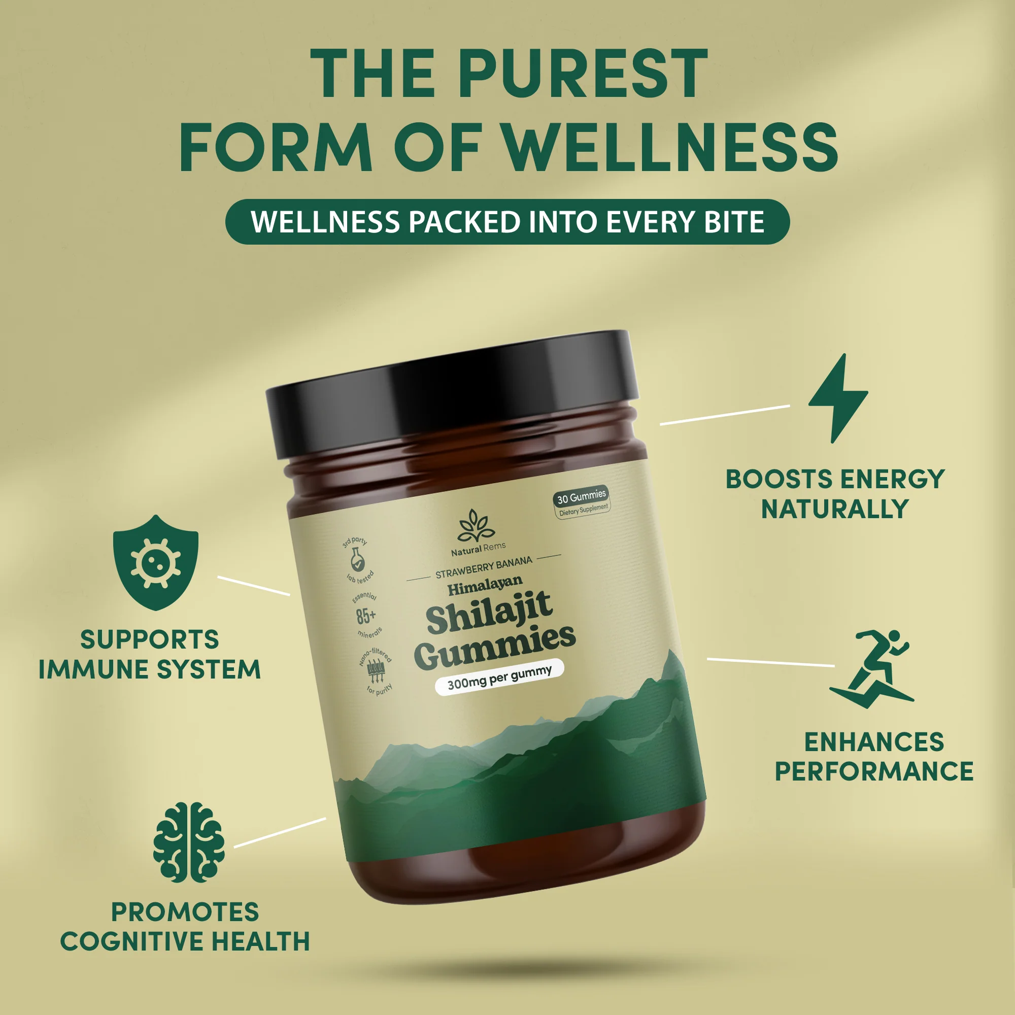 100% Pure Shilajit Gummies - Image 3