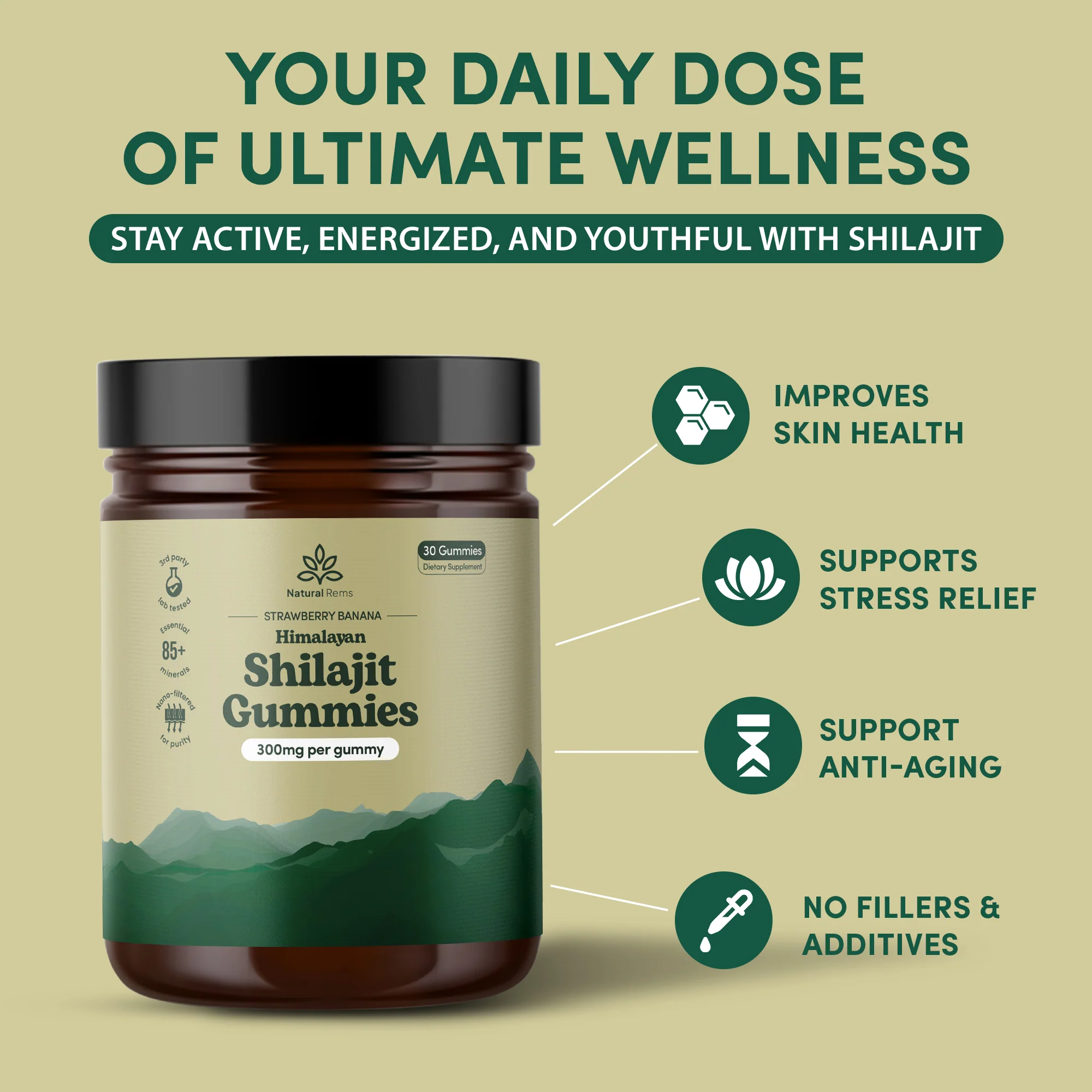 Natural Rems Shilajit Gummies - Image 5